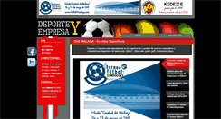 Desktop Screenshot of deporteyempresa.com